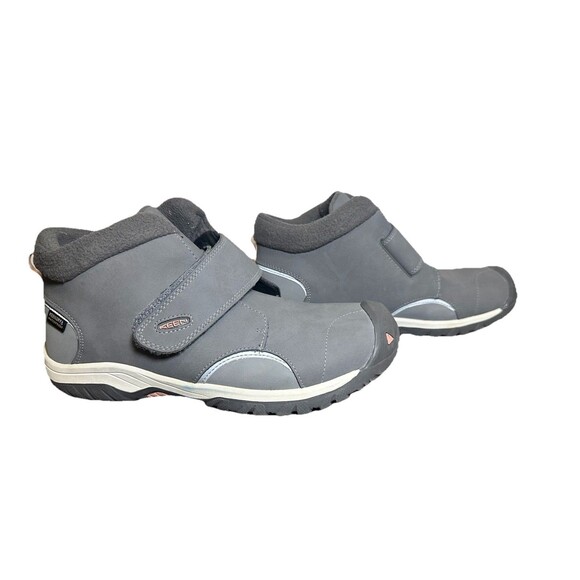 Keen Kootenay III Mid Waterproof Gray‎ Pink Boots Big Kids SIZE 7 EU 39 - Picture 4 of 13